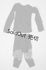 SD13BOY/OF：VOLKS製ソリッドブラックサルエルパンツ U-26-07-01-048-TN-ZU