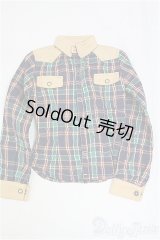 SDGｒ/OF：シャツ/1/3　60ｃｍ　BJD　MJD　衣装　ドール用 I-25-11-30-123-KD-ZI