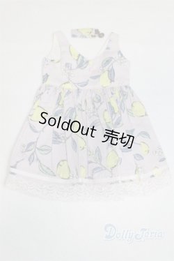 画像1: ＳＤ＆DD/ＯＦ：dollrium製レモン柄ワンピース U-24-04-03-083-NY-ZU