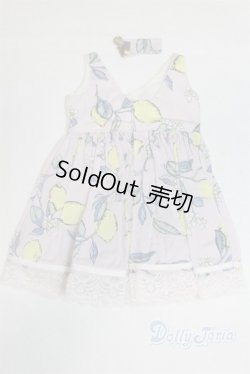 画像2: ＳＤ＆DD/ＯＦ：dollrium製レモン柄ワンピース U-24-04-03-083-NY-ZU