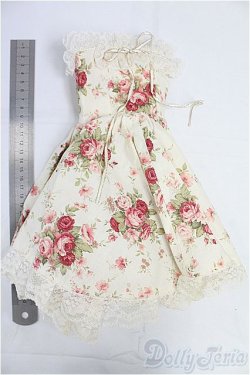 画像5: ＳＤG/ＯＦ：ベアトップドレス：クリーム/1/3　60ｃｍ　BJD　MJD　衣装　ドール用 I-25-11-30-143-KD-ZI