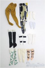 22〜24ｃｍドール/OF：ソックスタイツセット I-25-02-09-2108-TN-ZI