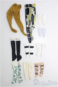 【SALE】22〜24ｃｍドール/OF：ソックスタイツセット I-25-02-09-2108-TN-ZI
