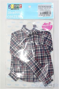 画像1: azone50/OF チェックシャツ(ブルーチェック) I-25-02-16-3095-TO-ZI