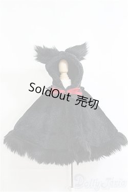 画像1: MSD/OF 耳フード付きマント I-25-04-13-3065-TO-ZI