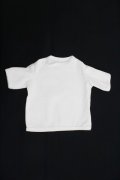 1/3ドール/OF シンプルカラー半袖Tシャツ(ホワイト) I-24-01-14-2163-TO-ZI
