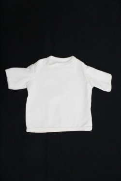 画像1: 1/3ドール/OF シンプルカラー半袖Tシャツ(ホワイト) I-24-01-14-2163-TO-ZI