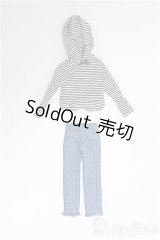 1/6(22cm)ドール/OF ボーダーパーカー衣装セット I-25-01-12-2157-TO-ZI