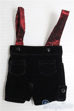 画像2: 【SALE】30cmドール/OF サロペット(赤ｘ黒) I-24-12-15-2091-TO-ZI