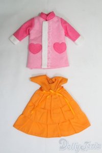 リカちゃん/OF 衣装2点セット：リトルファクトリー製 I-25-05-04-2116-TO-ZI