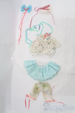 画像1: 40cmドール/OF：dollzone製ドレスセット/ I-25-07-13-3077-TO-ZI