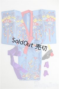 【SALE】1/6ドール(30cm)/OF 着物セット(青) I-24-11-03-2151-TO-ZI