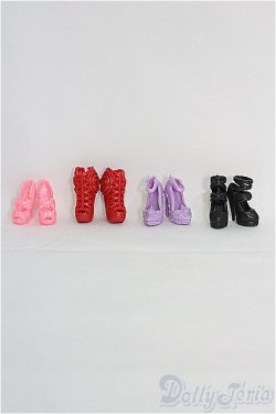 画像1: 1/6ドール/シューズ4点セット I-25-03-30-2141-TO-ZI