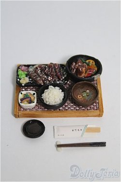 画像1: 1/6.12ドール/定食のミニチュア：なごみ庵様製 I-25-01-12-2183-TO-ZI