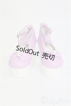 画像1: 1/3ドール/厚底シューズ(紫) I-25-03-30-2136-TO-ZI