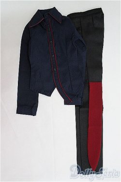 画像1: SD17BOY/OF ブラックカフェエプロンセット I-25-03-30-2031-TO-ZI