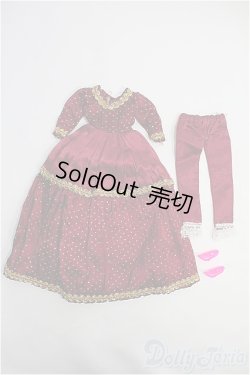 画像1: 30ｃｍドール/OF：ドレス I-25-02-16-3125-TN-ZI