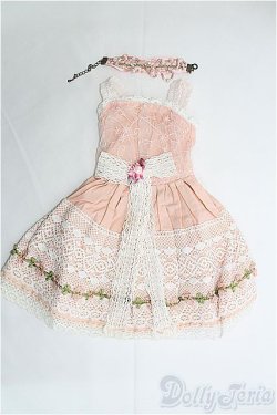 画像1: DD/OF ドレス(ピンクｘレース) I-25-02-23-2074-TO-ZI