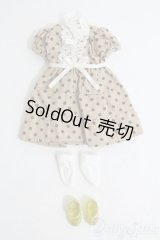 リカちゃん/OF リボンドットワンピース/ファッションドール　衣装 I-25-07-06-2119-TO-ZI