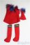 画像2: 【SALE】1/6ドール(22cm)/OF 衣装セット(赤) I-25-01-26-3167-TO-ZI (2)