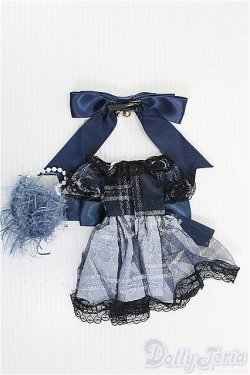 画像2: DOLL MORE/OF Navy Ribbon Dress set I-24-03-31-3101-TO-ZI