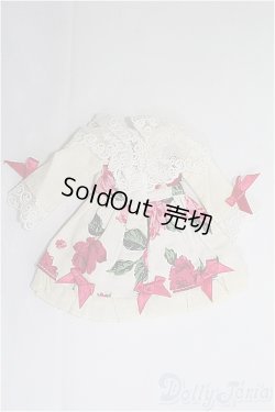 画像2: 22ｃｍドール/OF ワンピース(バラ柄) I-25-04-13-2143-TO-ZI