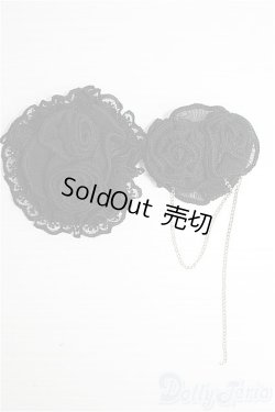 画像1: SD/OF レースヘッドアクセサリー&ブローチ I-25-01-26-2179-TO-ZI