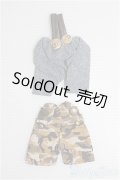 14〜15cmドール/OF：パンツ2点セット/ I-25-08-10-340-TN-ZI