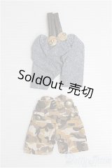 14〜15cmドール/OF：パンツ2点セット/ I-25-08-10-340-TN-ZI