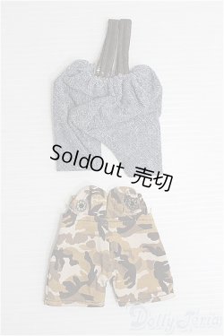 画像2: 14〜15cmドール/OF：パンツ2点セット/ I-25-08-10-340-TN-ZI