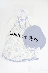 【SALE】MSD(SDM)/OF:花柄ロングワンピース(青) I-25-01-12-3086-GN-ZI