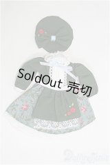 1/6ドール(22cm)/OF 衣装セット(緑xバラ) I-25-04-06-3122-TO-ZI