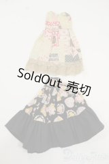 プーリップサイズ/OF ワンピース2点セット Y-25-12-03-289-TN-ZY