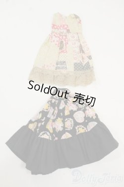 画像1: プーリップサイズ/OF ワンピース2点セット Y-25-12-03-289-TN-ZY
