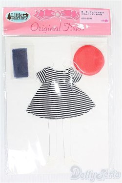 画像1: 【SALE】リカちゃん/OF：ボーダーワンピースセット I-24-11-10-2151-YB-ZI