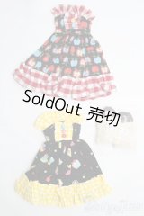 1/6(27cm)ドール/OF ワンピースセット(リンゴxスイーツ) I-25-04-20-2137-TO-ZI