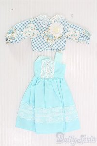 【SALE】リカちゃん/OF 水色ワンピース+花柄ボレロ I-24-11-17-3143-TO-ZI