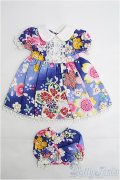 27cmドール/OF：花柄ワンピース I-25-02-23-3118-TO-ZI