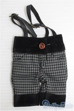 画像1: 【SALE】30cmドール/OF サロペット(チェック柄) I-24-12-15-2092-TO-ZI