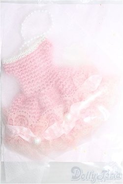 画像1: 1/6ドール(22cm)/OF ワンピース(ピンク) I-25-02-09-2120-TO-ZI