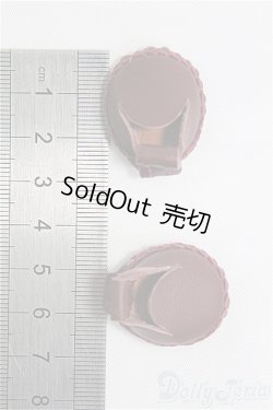 画像2: 1/6ドール(22cm)/シューズ(ワインレッド) I-25-02-09-3142-TO-ZI