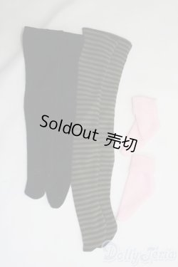画像2: オビツ50/OF：ソックス3点セット I-25-06-29-2144-TN-ZI