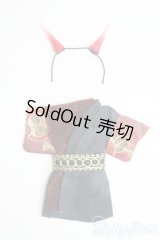 オビツ11/OF 着物+角(鬼) I-25-05-25-2136-TN-ZI