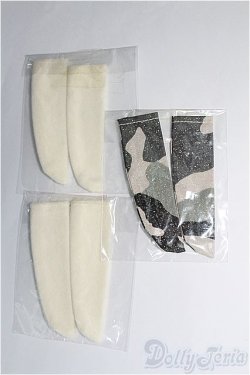 画像1: 1/6ドール/OF　ソックス3点 I-25-01-12-2181-TN-ZI
