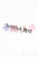 バービー/OF：靴4点セット/ファッションドール　衣装 I-25-07-06-3143-TN-ZI