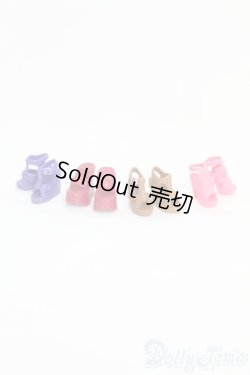 画像1: バービー/OF：靴4点セット/ファッションドール　衣装 I-25-07-06-3143-TN-ZI