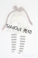 1/6ドール(24cm)/OF ワンピース+靴下セット/ I-25-07-13-2103-TO-ZI
