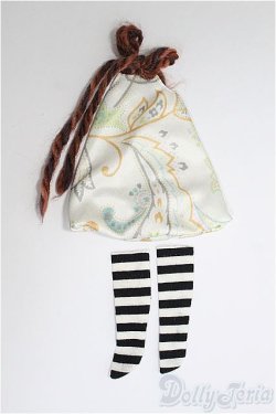 画像1: 【SALE】1/6ドール(24cm)/OF ワンピース+靴下セット I-24-12-22-2158-TO-ZI