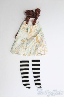 画像2: 【SALE】1/6ドール(24cm)/OF ワンピース+靴下セット I-24-12-22-2158-TO-ZI