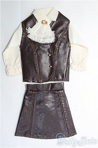 ヴィンテージバービー/衣装セット：革製 I-25-03-23-2116-TN-ZI